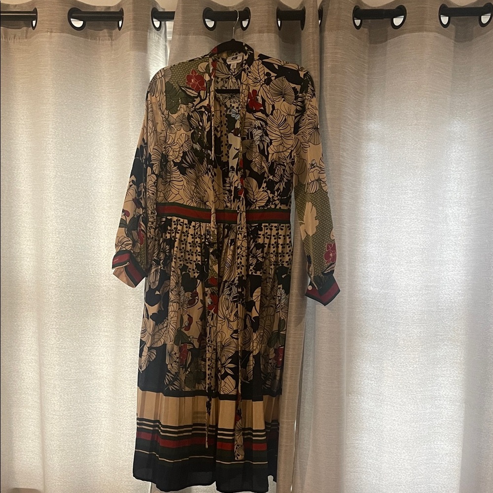 Floral Multi-Color Women's Dress